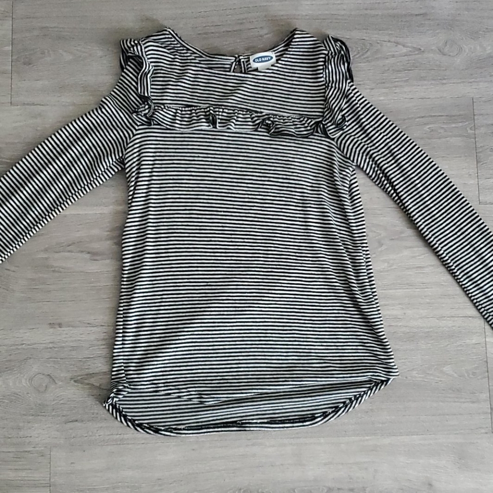Old Navy Striped Shirt Kids Size 14